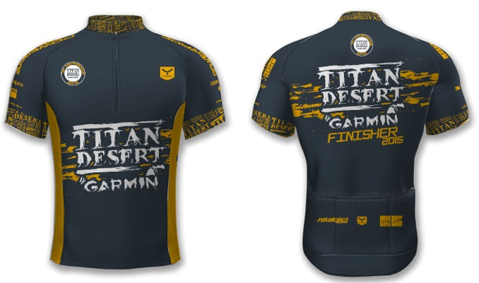 TitanDesert's tweet photo. ¡Tenemos maillot @Taymoryworld seleccionado! Con 744 likes, los 'titanes finishers' recibirán esta prenda http://t.co/rlhWawX6qu