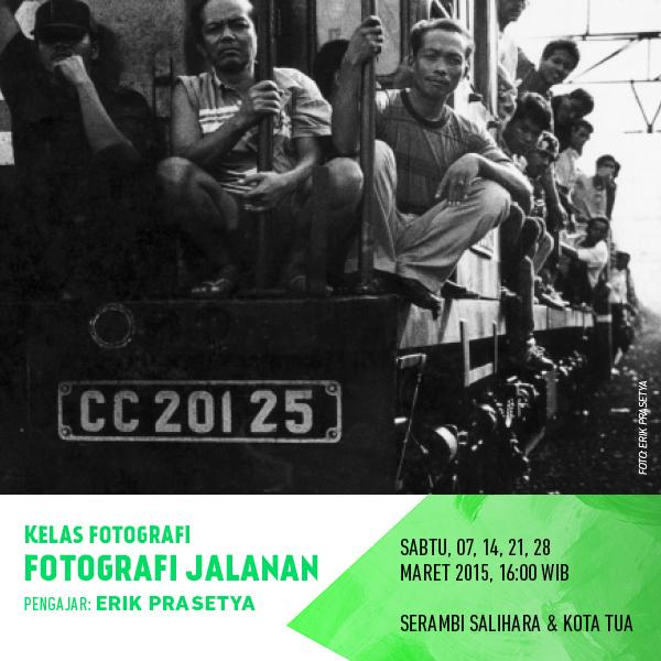 Komunitas Salihara menyelenggarakan kelas #StreetPhotography bersama street photographer Erik Prasetya <a href="/BanalEstetik/">Erik Prasetya</a>