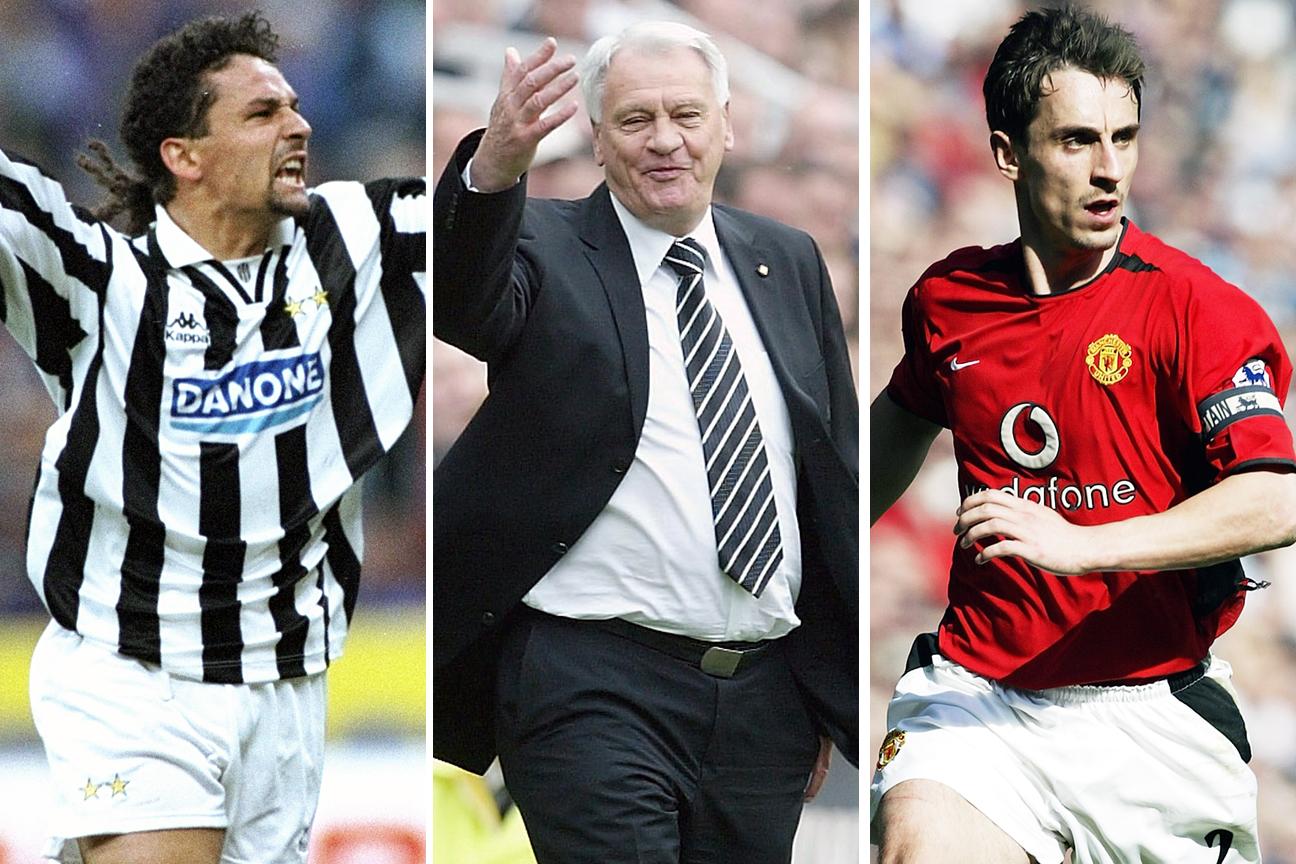 Happy birthday to Roberto Baggio (48), Gary Neville (40) and the late, great Sir Bobby Robson who would have been 82. 