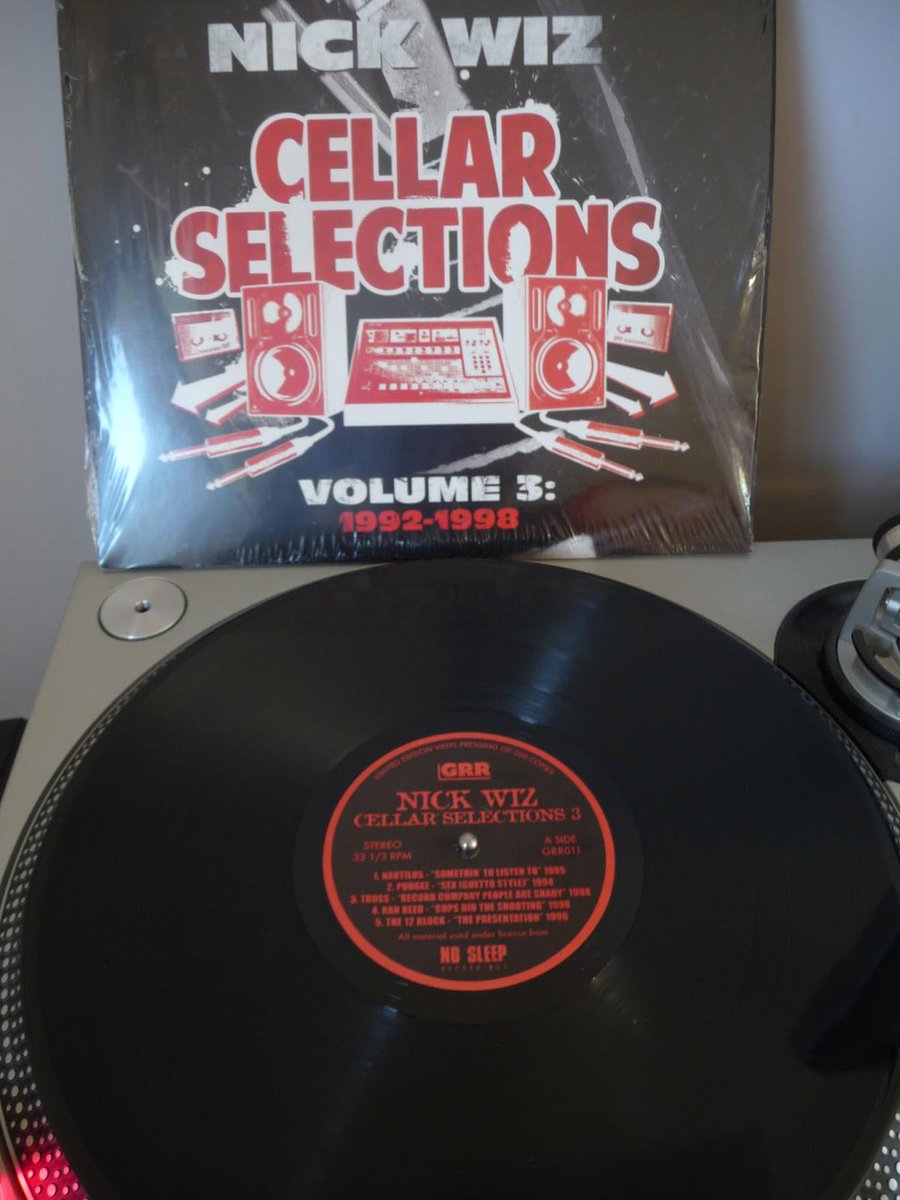 dopsoundfatrec's tweet image. #NP  Nick Wiz – Cellar Selections Volume 3: 1992-1998 
@lowbudgetmusic 
#NickWiz #CellarSelections #GRR #Fire