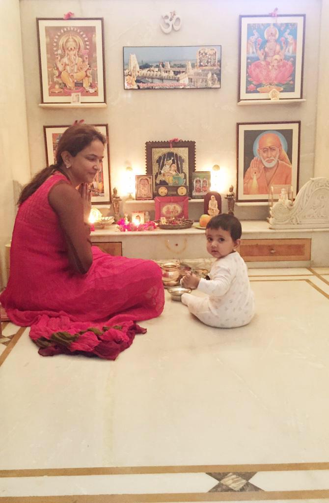 Happy shivrathri. <a href="/HeroManoj1/">Manoj Manchu🙏🏻❤️</a> mama took this picture.