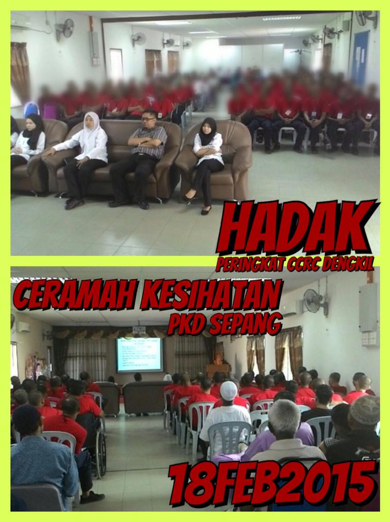 ccrcdengkil's tweet image. #HealthTalk #PKDSEPANG di #HADAK  @ccrcdengkil tadi. @AADKMalaysia @KPAADK @KDNPUTRAJAYA @AADKSelangor #AADK #180215