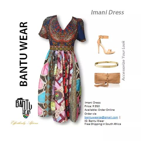 BantuWearStyle's tweet photo. When you look great, you feel amazing!

Imani Dress R950 | #AfricanFashion #StyleOverFashion ##GetTheLook http://t.co/AjeP1JaRpF