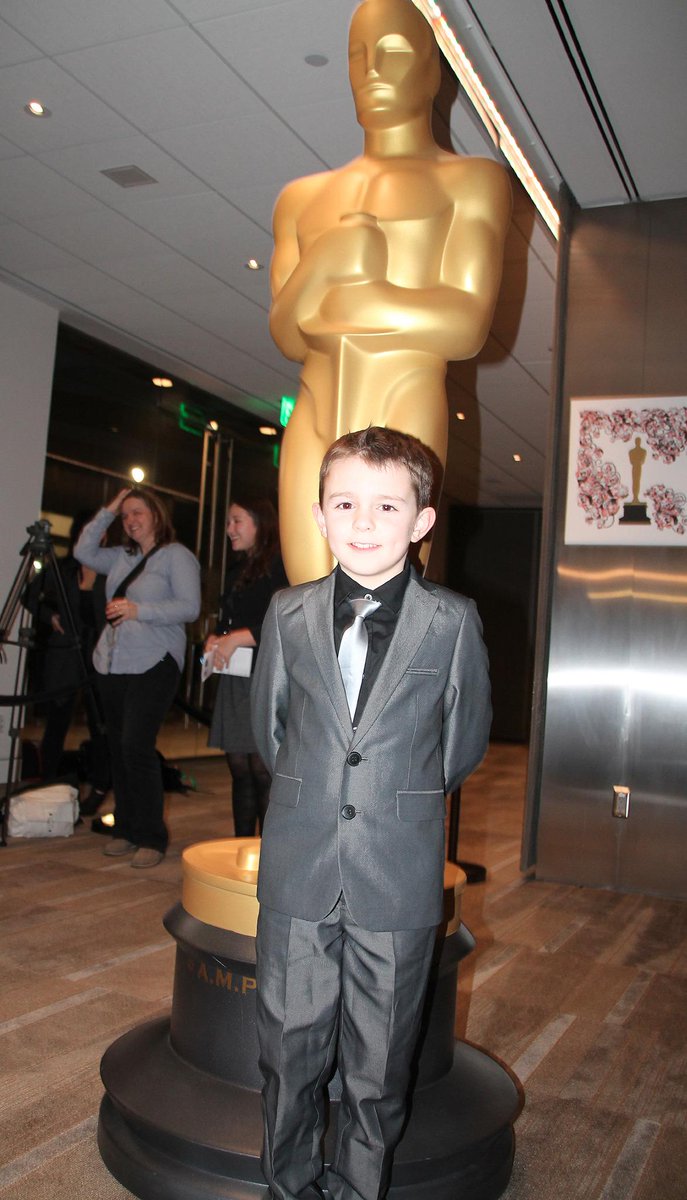 prokick's tweet photo. #RileyHamilton in #LA #Oscars this #weekend #Comeon #BoogalooAndGraham #MadeInBelfast #proud http://t.co/WH6ww8LZ3G http://t.co/ejHCuRr8sP