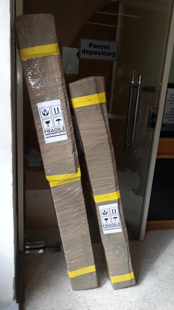 Twistedidge's tweet image. Two didges on the way, one for the UK and the other is for Australia...