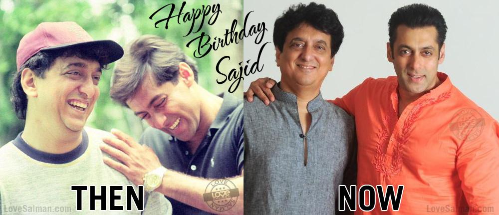 Happy Birthday Sajid Nadiadwala (Tere Bina KICK Humme Milti Nahi) Tum Jiyoo Hazaaro Saal Grandson :) 