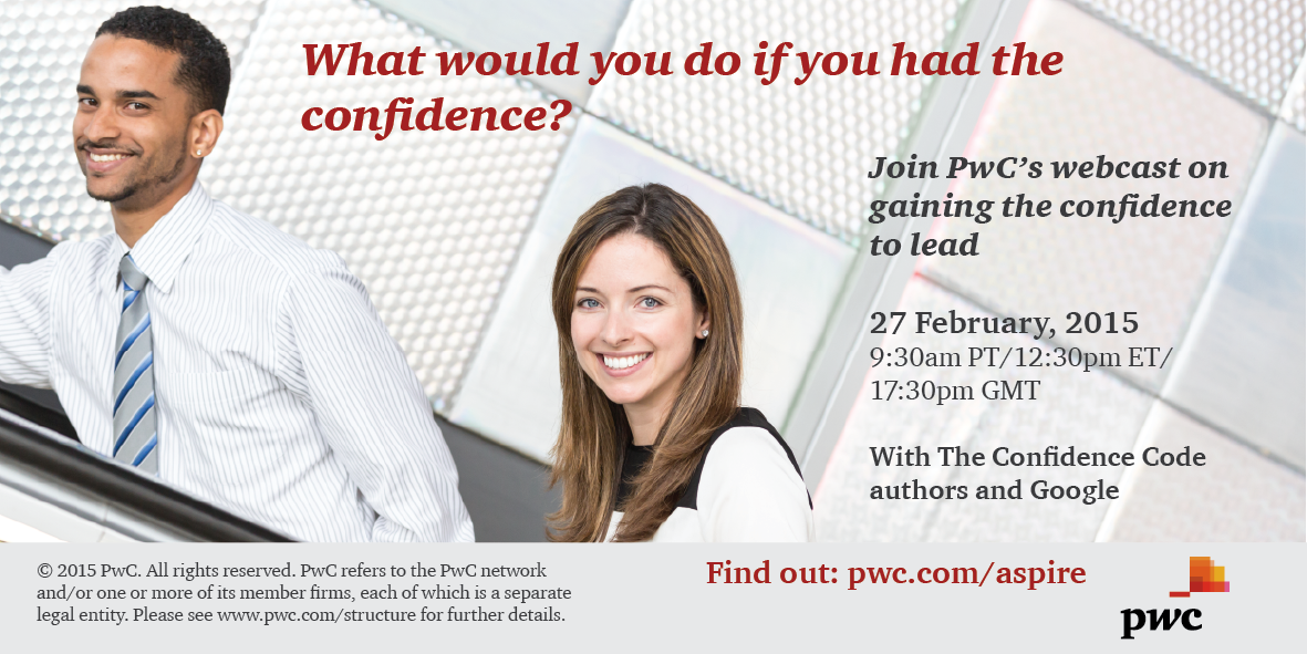 Dennis_Nally's tweet photo. Join #PwC’s global forum on women, leadership &amp; building confidence at work. http://t.co/DWU2FOMDL9 #PwCAspire http://t.co/6g0qz5TPcn