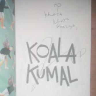 eduputri's tweet photo. @radityadika , trims ya udah nulis nama anak2 saya di buku koala kumal. Semoga sukses selalu http://t.co/ovmvPB5Xbj