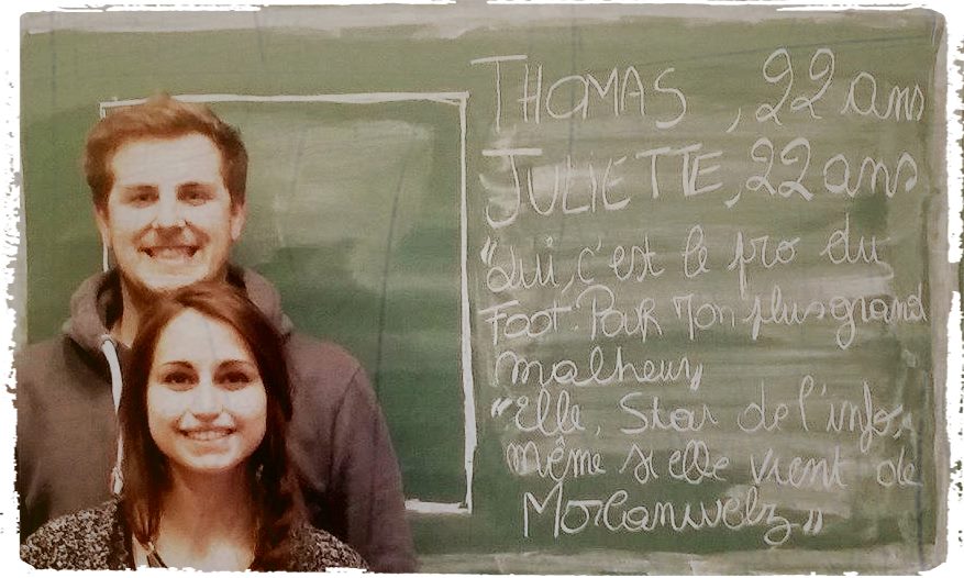 InExtensoULB's tweet image. Hey @thomvander &amp;amp; @juliettepitisci ! Découvrez leur portrait sur notre page Facebook : tinyurl.com/m5bk5wn