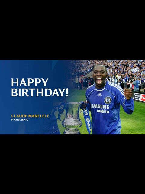 Join us in wishing Claude Makelele a happy birthday! 