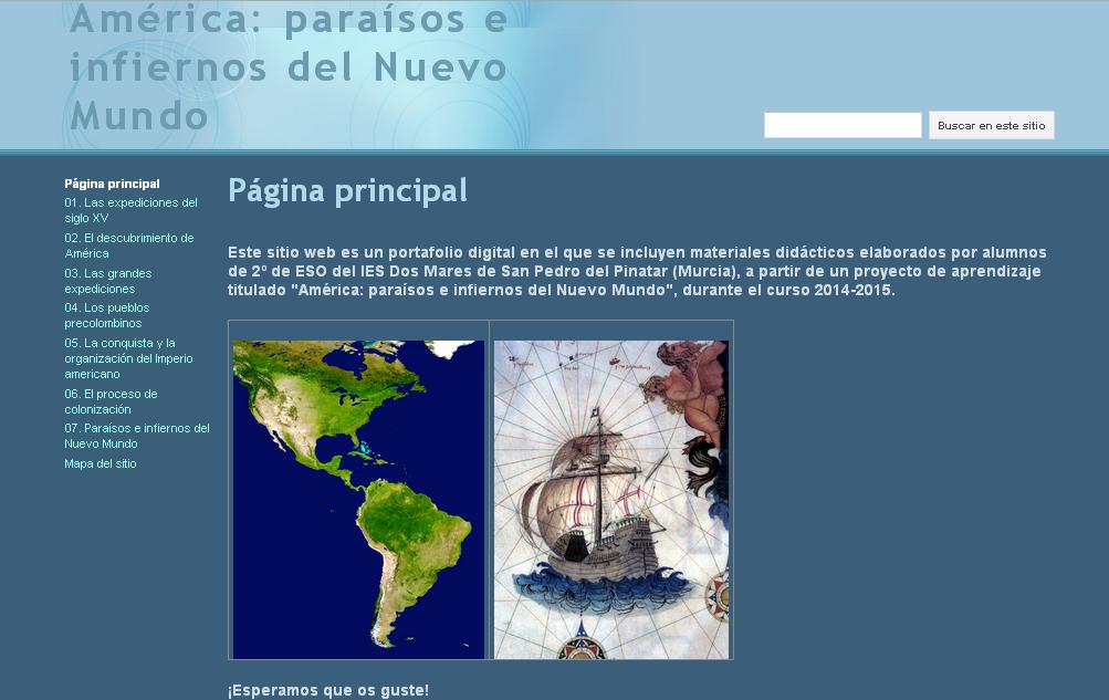VictorMarinNav's tweet image. Trabajando en el proyecto #América, paraísos e infiernos del Nuevo Mundo con 2º de ESO #proyectos2m #pblesp
