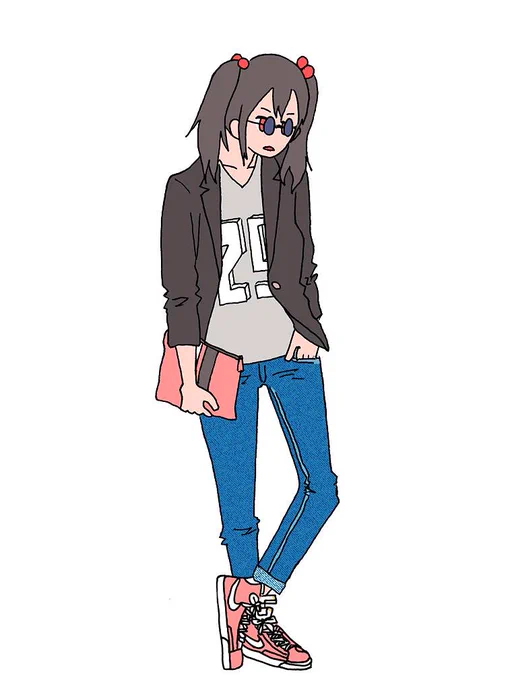 にこちゃんに履かせたよ 
