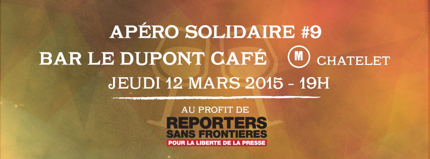 Apéro Solidaire fait son grand retour. Réservez dès maintenant votre soirée du 12 Mars ! facebook.com/events/3394539…