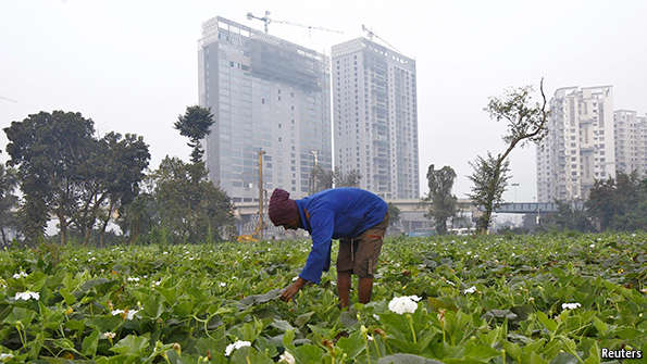 TheEconomist's tweet photo. India’s economy is now growing faster than China's http://t.co/xCdbVCTN7s http://t.co/v0mGe10HzM