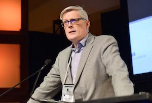 SLAS_Org's tweet photo. Jonathan Wingfield @AstraZeneca wins 2015 SLAS Innovation Award, mass spec acoustic droplet ejection work. #SLAS2015 http://t.co/Tz2cp0Axm8