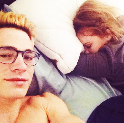 HisFlowerLily's tweet image. "why is Remus taking pictures of me in my sleep?"