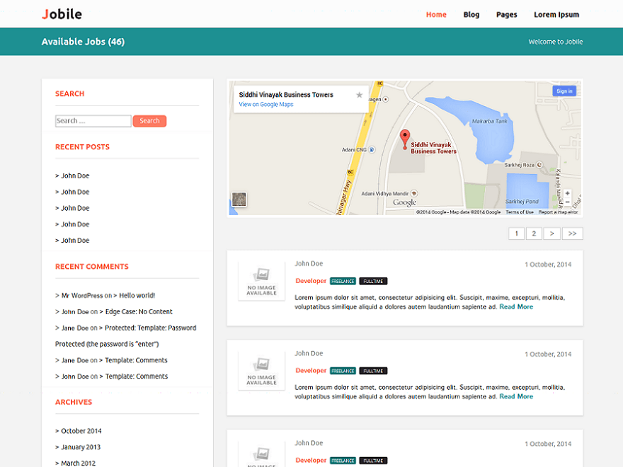 wp_theme_free's tweet image. Jobile - wordpress-theme.in/jobile/ #wp #wordpresstheme