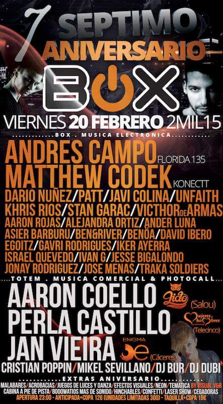 @hugopitinguito <a href="/DFrecordsplus/">Lele</a> <a href="/amanci16/">Only from my queen🦁</a> Este VIERNES 20 recomendamos el 7º ANIVERSARIO SALA BOX (Pamplona)!