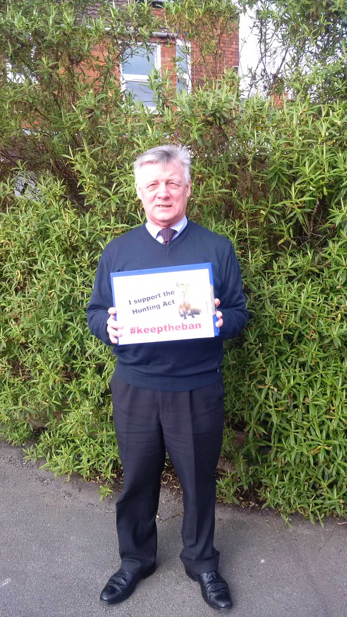 #keeptheban still remember my mate Mike Foster's Private Member's Bill &amp; struggle to change the law. No going back