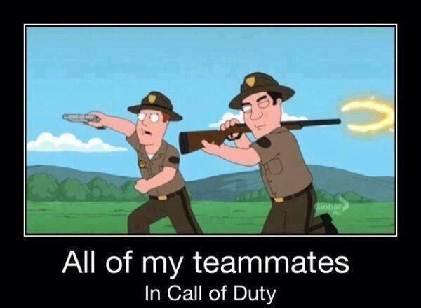 Clanwarz's tweet image. Do you have any friends who act like this in #CallOfDuty? #COD #CallOfDutyProblems #Gamer #Gaming