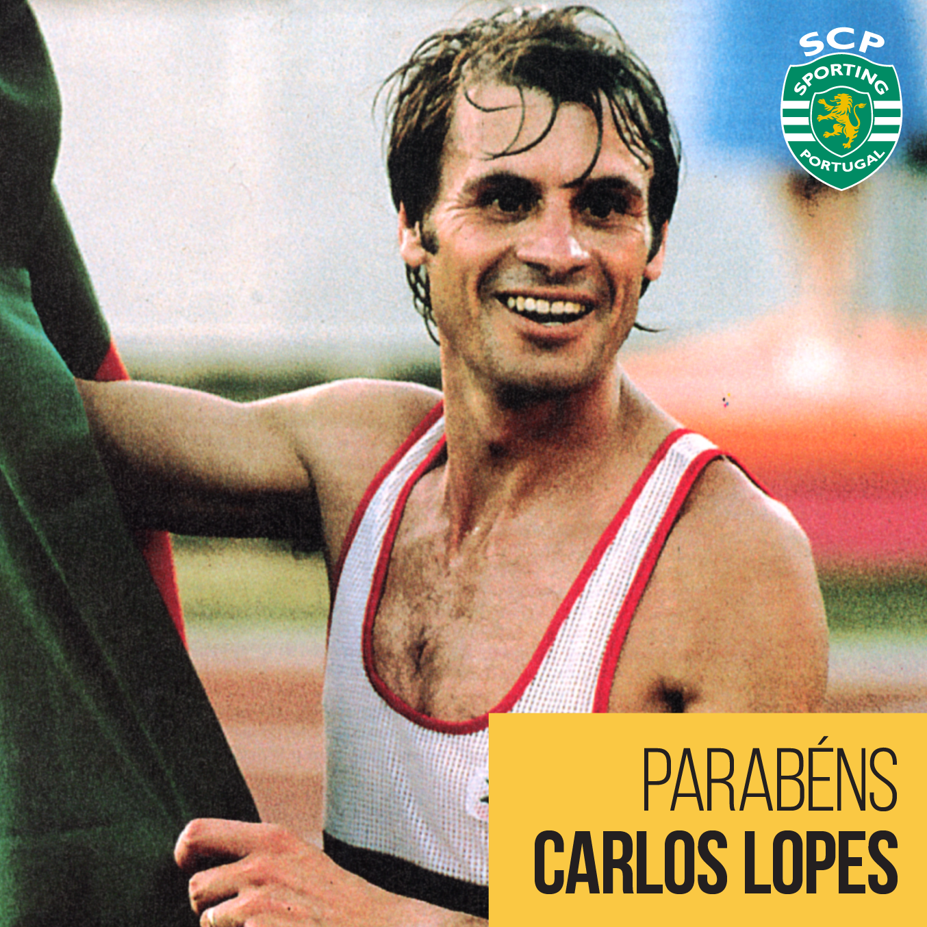 Carlos Lopes, former athlete of the Club and gold medalist in the LA turns 68 today! Happy birthday! 