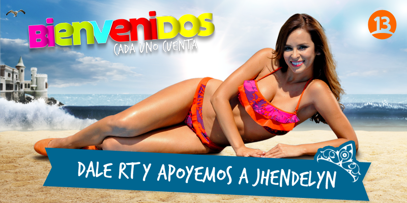 canal13's tweet photo. ¡Todos a apoyar a nuestra candidata! Dale RT y comenta con #JhenReinaDeViña http://t.co/sTf3iMRjf5