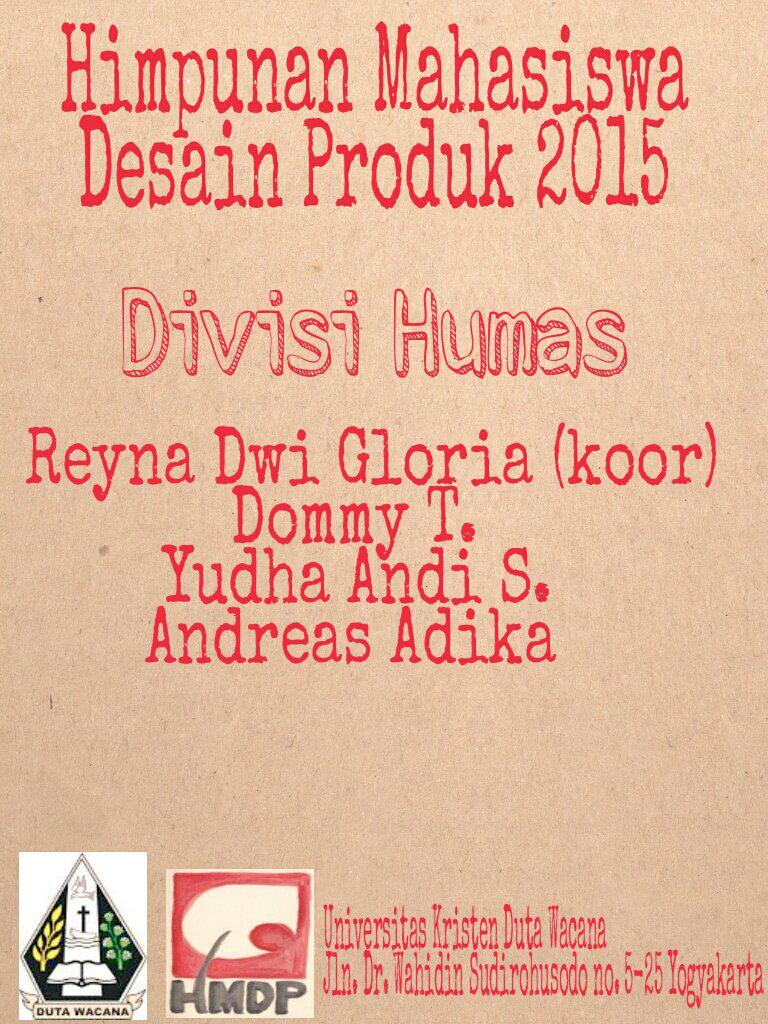Divisi Humas HMDP 2015 :D