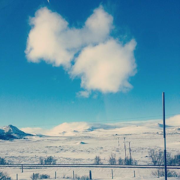 NorwayInstagram's tweet image. Winter ❄⛄ #winter #norway #dovrefjell #view #pretty #snow #sky #visitnorway by kristinafjeldberg