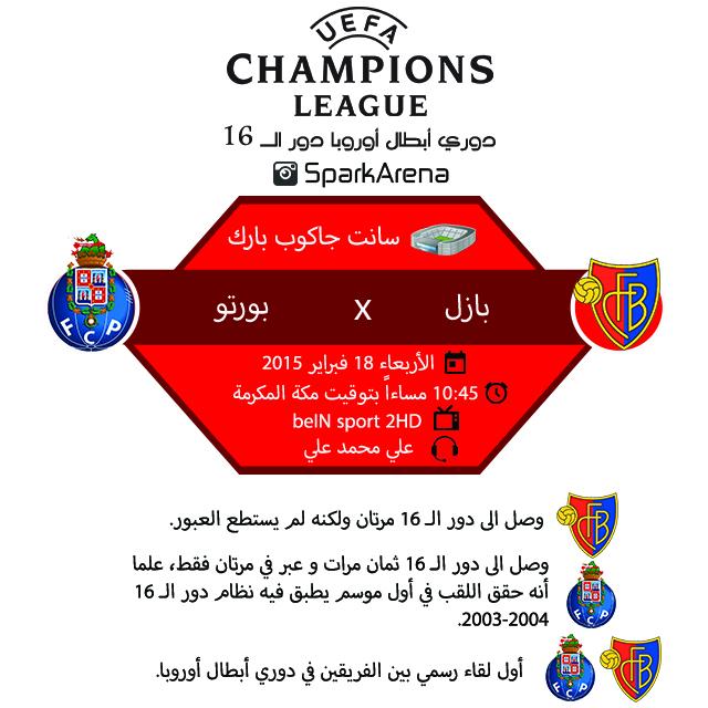 SparkArena's tweet photo. مباريات اليوم في #دوري_أبطال_أوروبا  
#شالكة_ريال_مدريد #بازل_بورتو http://t.co/wEN32KyW9J