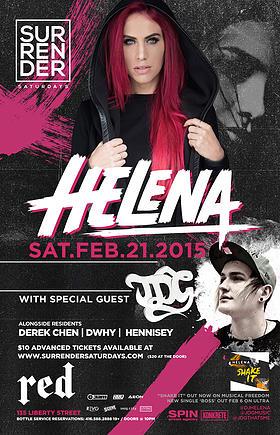 SceneToronto's tweet image. Saturday's star DJ is Helena and special guest JDG Feb 21, 2015! Book it off in your calenders and get on the glist!