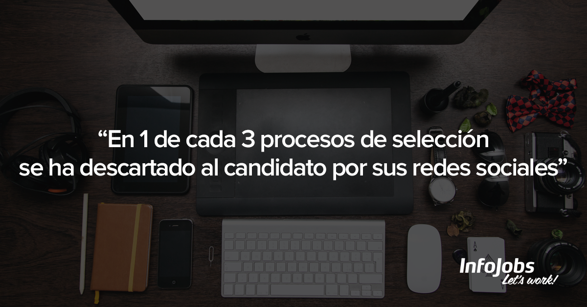 InfoJobs's tweet photo. ¡Ojo! El 60% de las empresas consulta tus redes sociales en sus procesos de selección http://t.co/qKTacKOVqk http://t.co/0XHnWpq6JI