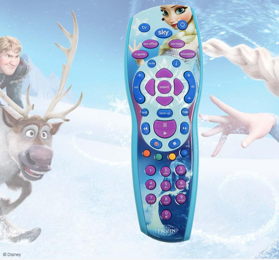 Oh my gosh! New Sky remote! <a href="/SkyHelpTeam/">Sky Help Team</a> I would literally never LET IT GO... ❄️