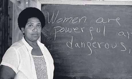 We are. \" Happy birthday Audre Lorde. \"Women are powerful and dangerous.\" 2/18/1934 