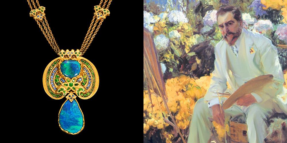 louis comfort tiffany jewelry