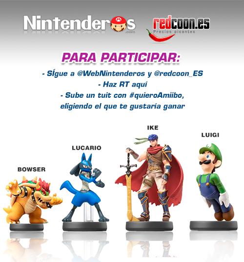 Nintenderos's tweet photo. ¡¡SORTEO!! Gana uno de estos Amiibo gracias a @WebNintenderos y @redcoon_ES http://t.co/LxlkUjiOG2 http://t.co/oFQobMhZPb