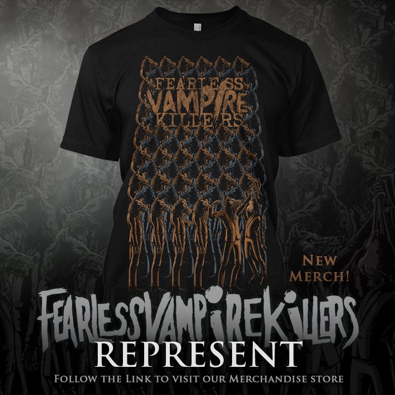 fvkillers's tweet image. As a treat for you lot whilst we&apos;re away... NEW MERCH! 

As always RT and you might win one!

…essvampirekillers.firebrandstores.com/products.php?c…