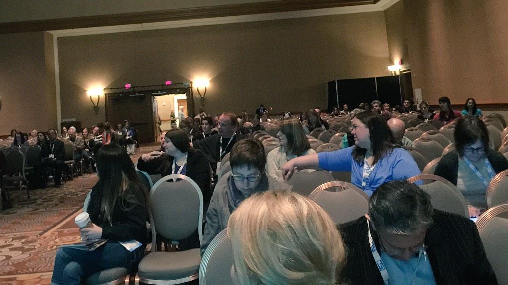 DrAndyRoark's tweet image. Great group at #wvc2015 learning about using social media to enhance lifelong care. #roark