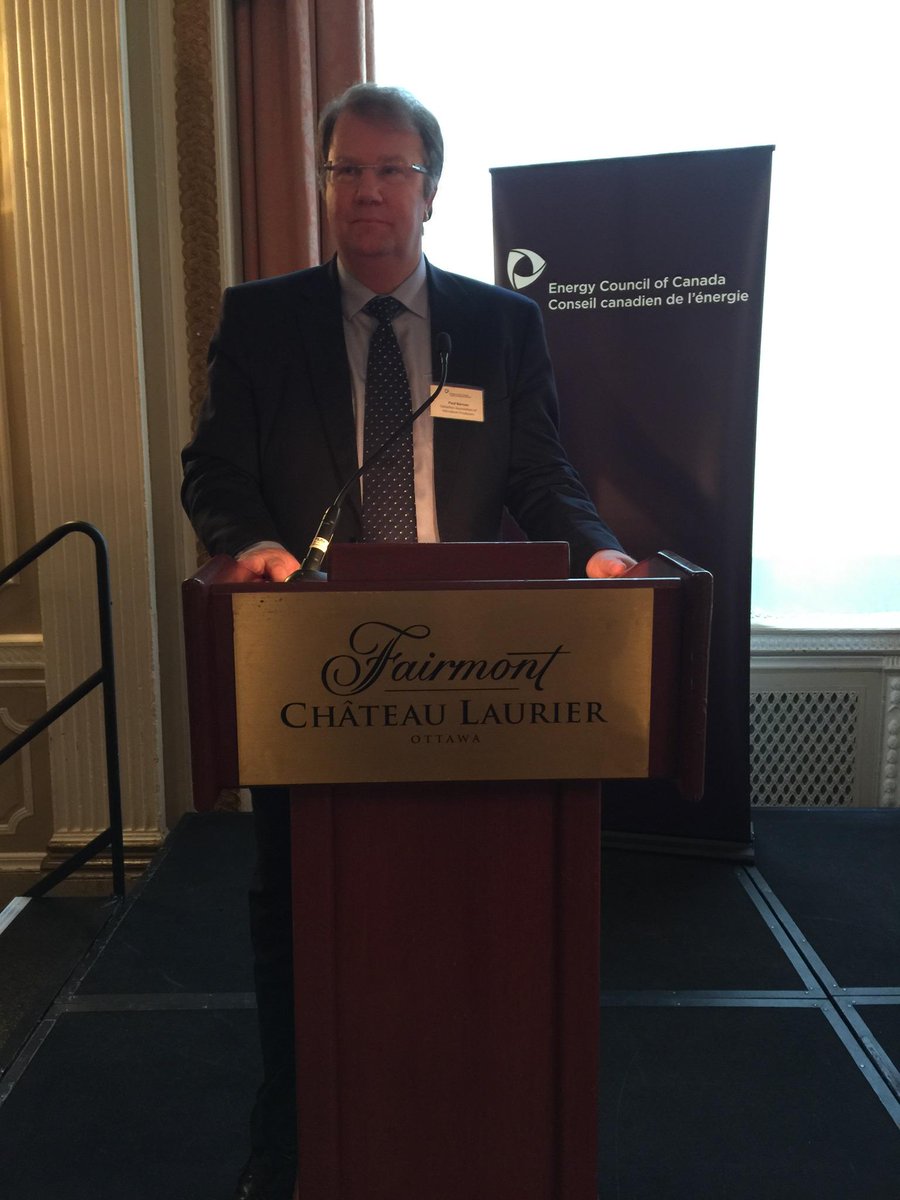 OilGasCanada's tweet photo. CAPP's Paul Barnes speaking on Energy Supply: Oil, Gas and Electricity at #CANEnergy. #cdnpoli http://t.co/MvfshnFrbK
