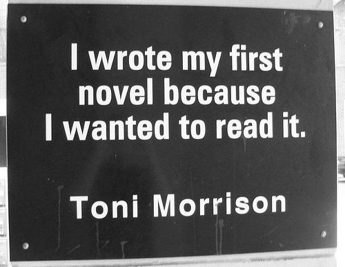 Happy Birthday to Toni Morrison! Words of encouragement for you today from the birthday author/professor. 