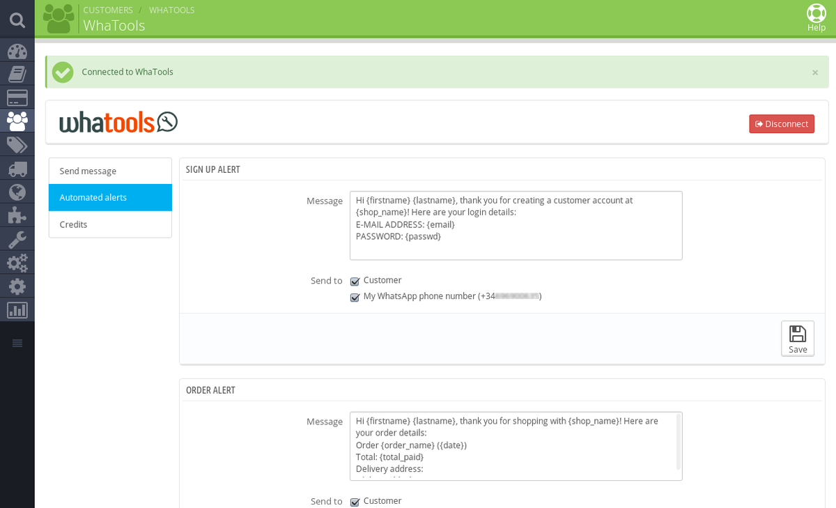Whatools's tweet photo. We're getting ready our @WhaTools module for @PrestaShop. Send WhatsApp alerts to your #Prestashop 's clients → http://t.co/DmCygTMx8k