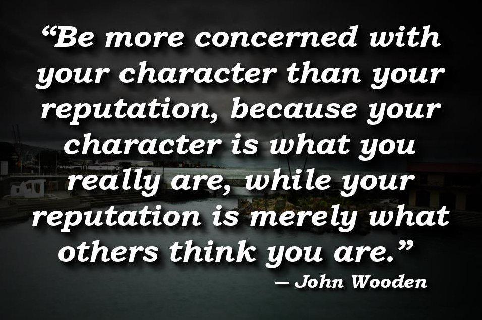 AngelaFryklund's tweet photo. Don't let your reputation be more important to you than your character.  #bullying #selfworth #emotionaltransparency http://t.co/AYHCa4e0vh