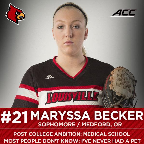 LouisvilleSB's tweet photo. Next up for the #GetToKnowYourCards is Maryssa Becker! @BeckBeck14 http://t.co/kfkuCXQ6Rt