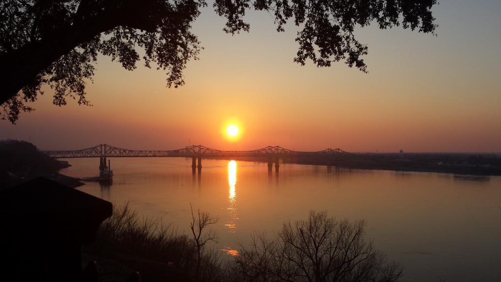 Beautiful evening in Natchez