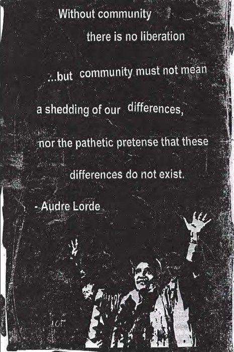 Happy Birthday Audre Lorde. Your words bring strength, knowledge and love.  