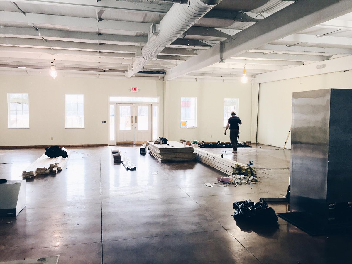 Tasting Room remodel in progress! #wine #winery #remodel #sweetsouthernwine #gwremodel