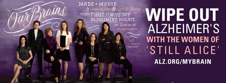 Stand w/ @_juliannemoore &amp; the women of #StillAlice to wipe out Alzheimer’s: alz.org/mybrain #ENDALZ #mybrain