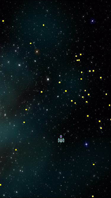 KazmaGames's tweet photo. The main idea of #SpaceShift is to survive in chaotic space as long as you can. #screenshot http://t.co/i9NRMBtp6w