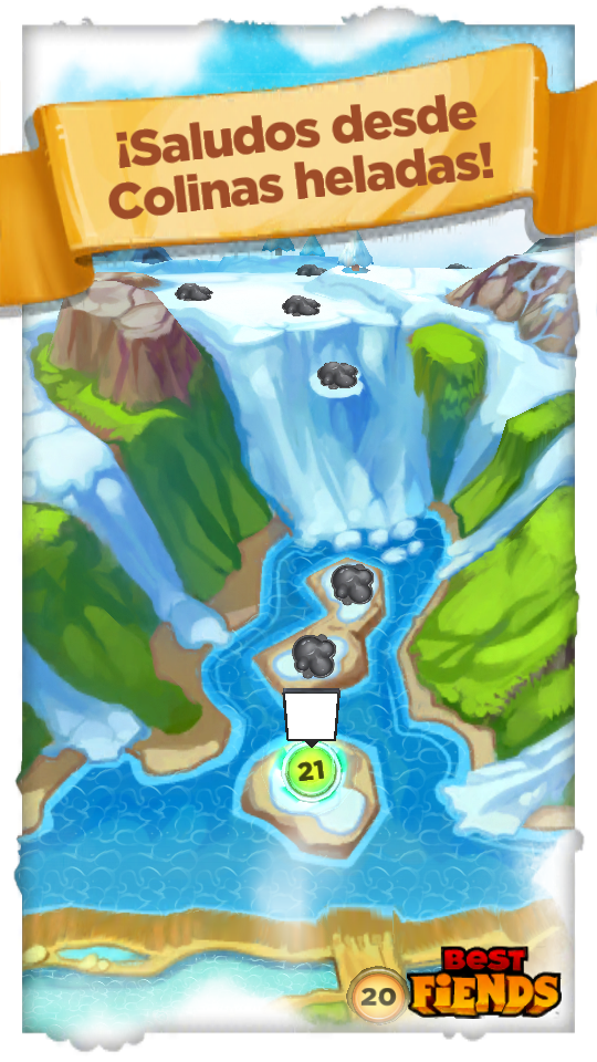 DieGarza's tweet photo. Acabo de desbloquear la puerta a la región Colinas heladas en #BestFiends - http://t.co/mML4xQuyEk @bestfiends http://t.co/tycykCwKsD