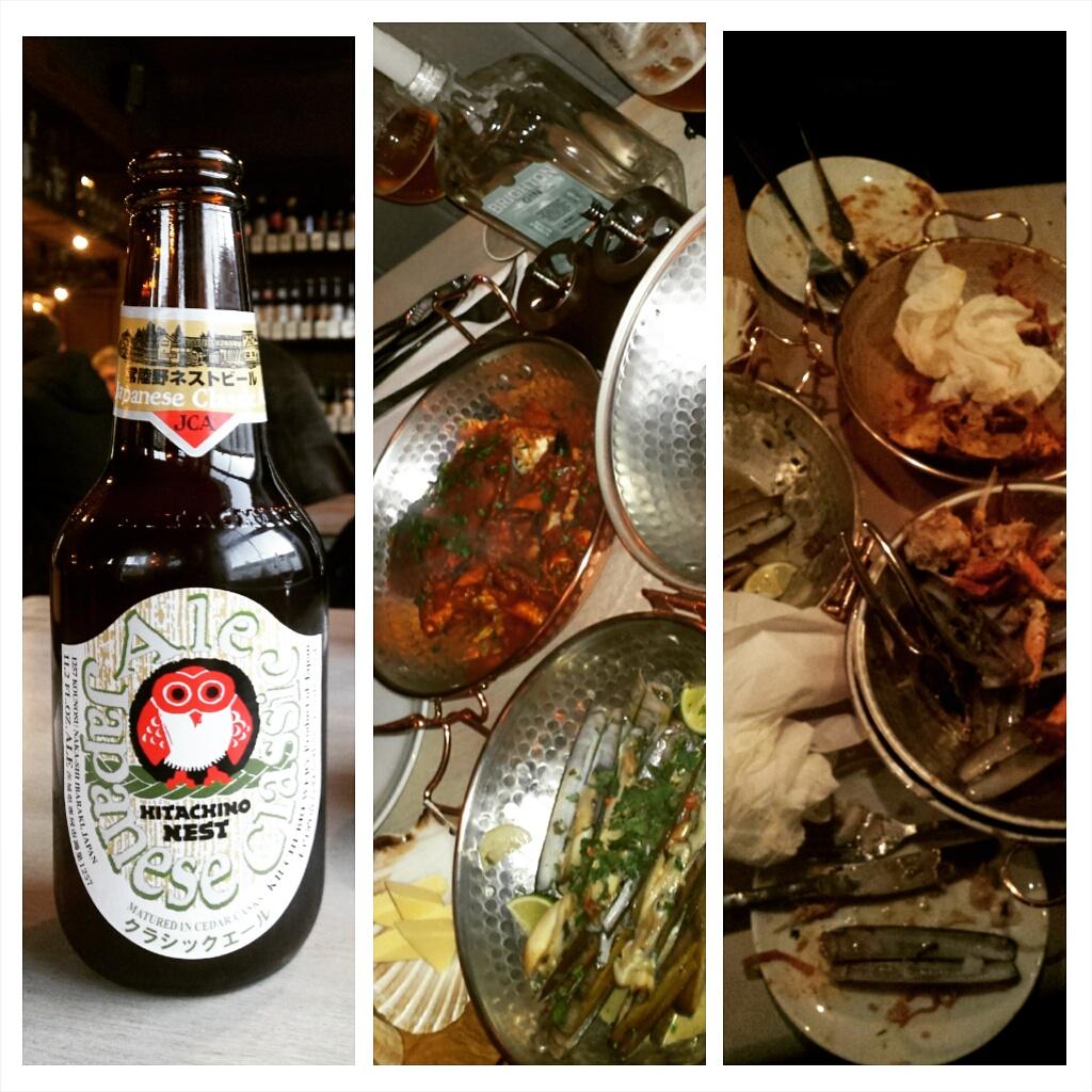 RandySweets's tweet image. Round 5 @UrchinPub some amazing seafood and craft beer! #hitachino #amazingfood #Hove #openingnight
