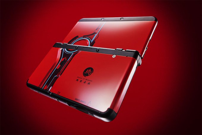 神剣モナド をあしらったきせかえプレート登場 New 3ds ゼノブレイド と同日の4月2日発売 インサイド